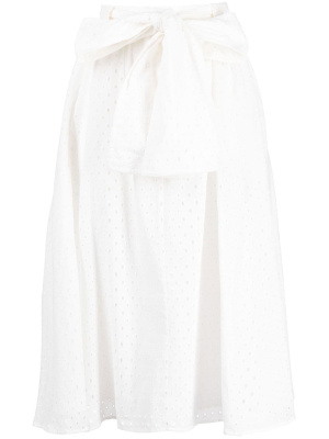 

Flared perforated skirt, Kenzo Flared perforated skirt