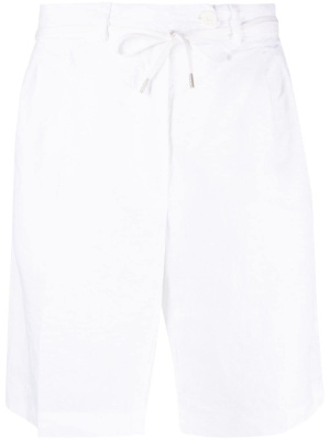 

Tie-waist linen shorts, ASPESI Tie-waist linen shorts