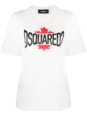 

Maple leaf-print T-shirt, Dsquared2 Maple leaf-print T-shirt