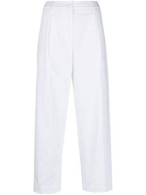 

Elasticated straight-leg trousers, ASPESI Elasticated straight-leg trousers