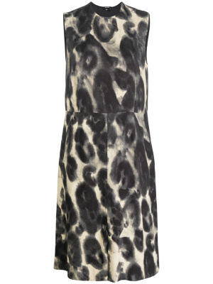 

Graphic-print sleeveless dress, ASPESI Graphic-print sleeveless dress