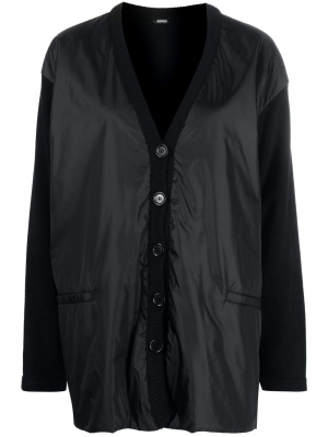 

Hybrid button-up cardigan, ASPESI Hybrid button-up cardigan