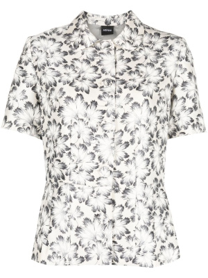 

All-over floral-print shirt, ASPESI All-over floral-print shirt