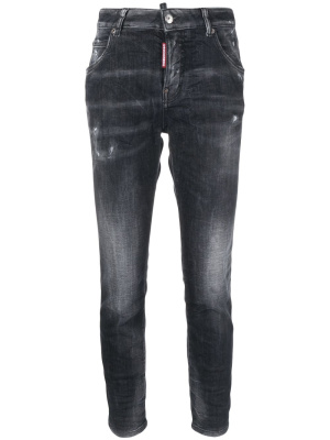 

Cool Girl distressed slim-leg jeans, Dsquared2 Cool Girl distressed slim-leg jeans