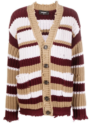 

Striped buttoned cardigan, Dsquared2 Striped buttoned cardigan