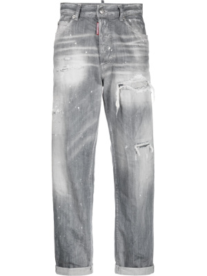 

Distressed cropped jeans, Dsquared2 Distressed cropped jeans
