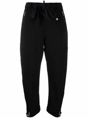 

Cropped quilted track pants, Dsquared2 Cropped quilted track pants