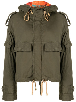 

Fleece-lined hooded jacket, Dsquared2 Fleece-lined hooded jacket