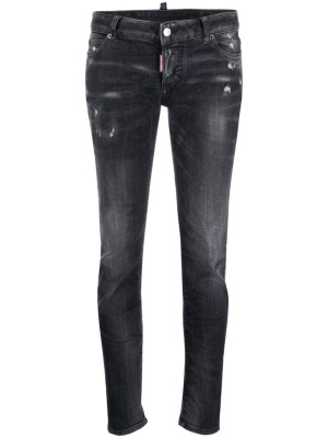 

Distressed-effect low-rise jeans, Dsquared2 Distressed-effect low-rise jeans