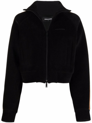 

Cropped zip-up jacket, Dsquared2 Cropped zip-up jacket