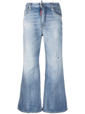 

Faded-effect flared trousers, Dsquared2 Faded-effect flared trousers