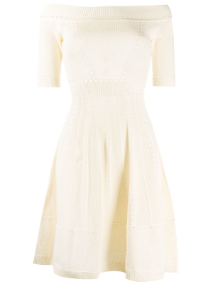 

Open-knit flared dress, Dsquared2 Open-knit flared dress