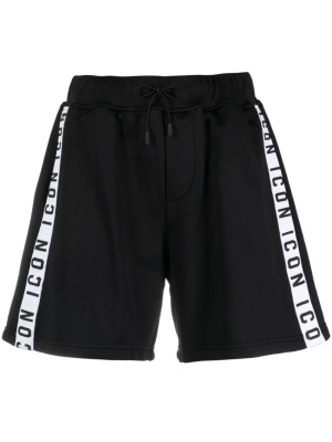 

Icon-stripe drawstring shorts, Dsquared2 Icon-stripe drawstring shorts