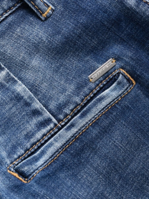 

Washed-denim wide-leg jeans, Dsquared2 Washed-denim wide-leg jeans