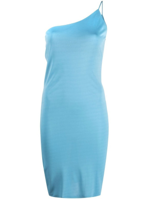 

One-shoulder jersey-knit dress, Dsquared2 One-shoulder jersey-knit dress