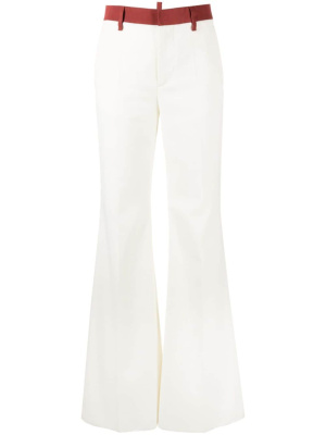 

Logo-debossed flared trousers, Dsquared2 Logo-debossed flared trousers