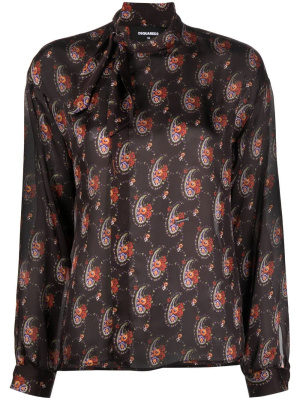 

Graphic-print blouse, Dsquared2 Graphic-print blouse