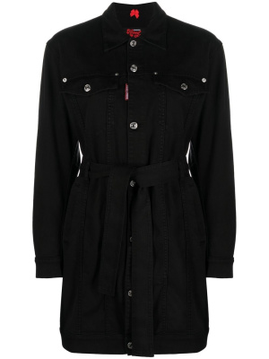 

Long-sleeve denim dress, Dsquared2 Long-sleeve denim dress