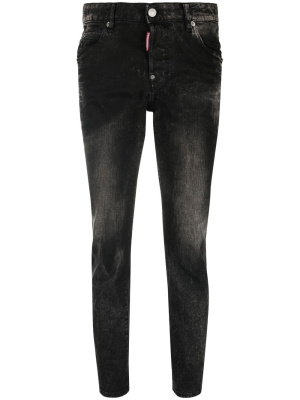 

Cropped straight-leg jeans, Dsquared2 Cropped straight-leg jeans