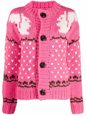 

Squirrel knitted cardigan, Dsquared2 Squirrel knitted cardigan