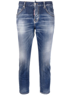 

Cropped denim jeans, Dsquared2 Cropped denim jeans