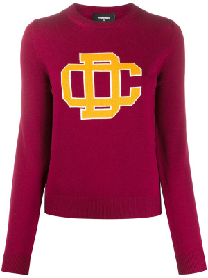 

Logo knit sweater, Dsquared2 Logo knit sweater