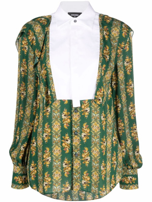 

Contrasting-panel shirt, Dsquared2 Contrasting-panel shirt