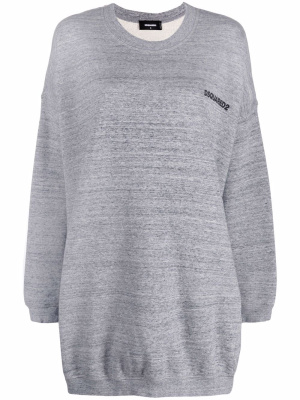 

Logo-print sweater dress, Dsquared2 Logo-print sweater dress