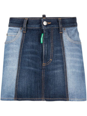 

One Life One Planet denim skirt, Dsquared2 One Life One Planet denim skirt