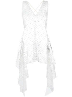 

Sheer backless vest top, Dsquared2 Sheer backless vest top