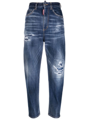 

Distressed cropped jeans, Dsquared2 Distressed cropped jeans