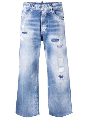 

Ripped-detail denim jeans, Dsquared2 Ripped-detail denim jeans