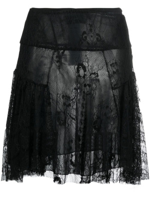 

Lace-panel miniskirt, Dsquared2 Lace-panel miniskirt