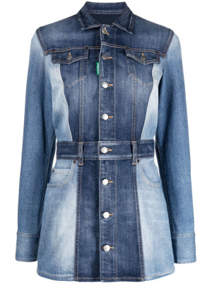 

Two-tone denim dress, Dsquared2 Two-tone denim dress