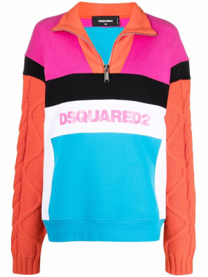 

Colour-block sweatshirt, Dsquared2 Colour-block sweatshirt