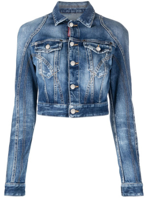 

Cropped denim jacket, Dsquared2 Cropped denim jacket