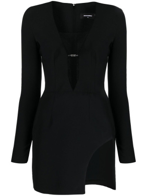 

Cut-out long-sleeve minidress, Dsquared2 Cut-out long-sleeve minidress