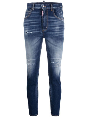 

High-waisted slim-cut jeans, Dsquared2 High-waisted slim-cut jeans