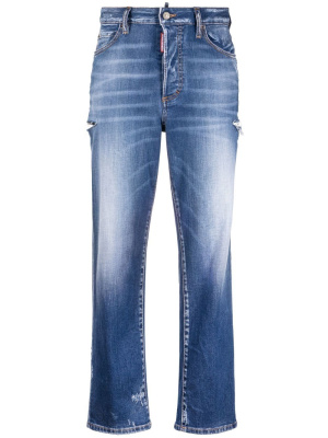 

Straight-leg ripped jeans, Dsquared2 Straight-leg ripped jeans