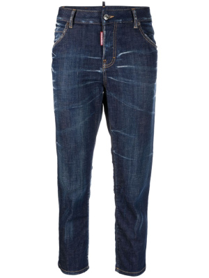 

Low-rise cropped jeans, Dsquared2 Low-rise cropped jeans
