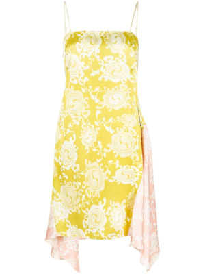 

Floral-print draped dress, Dsquared2 Floral-print draped dress