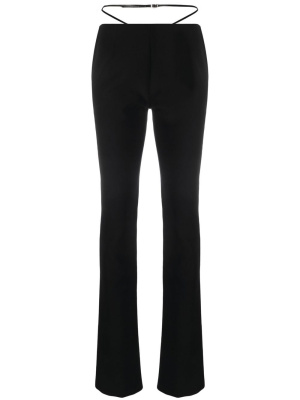 

Strap-detail flared trousers, Dsquared2 Strap-detail flared trousers