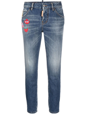 

Patch-detail denim jeans, Dsquared2 Patch-detail denim jeans