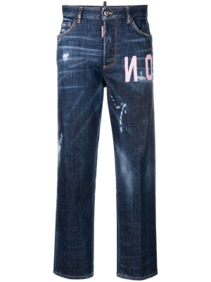 

Icon mid-rise straight-leg jeans, Dsquared2 Icon mid-rise straight-leg jeans