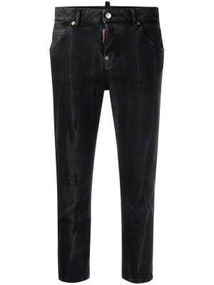 

Cropped slim-cut leg jeans, Dsquared2 Cropped slim-cut leg jeans