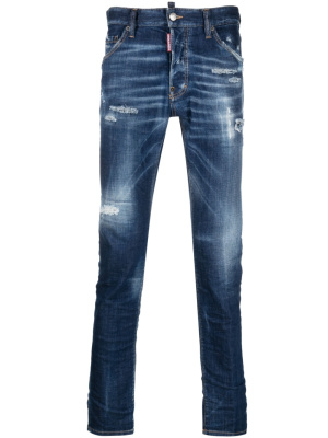 

Distressed denim jeans, Dsquared2 Distressed denim jeans