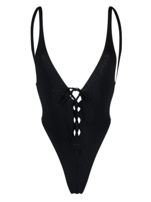 

Tie-fastening high-cut swimsuit, Dsquared2 Tie-fastening high-cut swimsuit