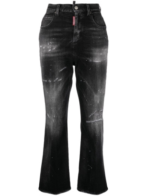 

Distressed flared jeans, Dsquared2 Distressed flared jeans