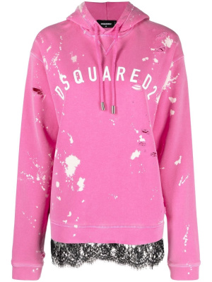 

Paint-splatter hoodie, Dsquared2 Paint-splatter hoodie