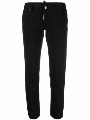

Cropped low-rise trousers, Dsquared2 Cropped low-rise trousers